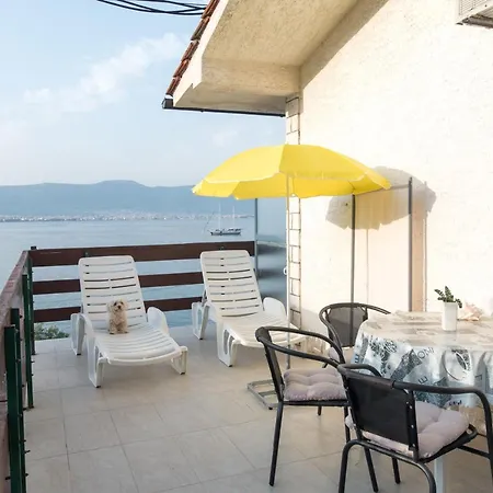 Villa Fjaba - By The Sea - With The Big Terraces & Great Sea View Trogir Exterior photo